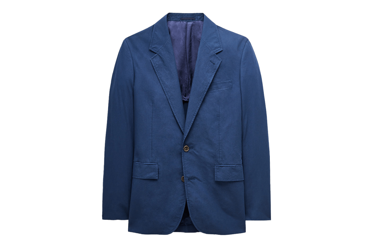 J.Crew Relaxed-Fit Cotton Poplin Suit Jacket