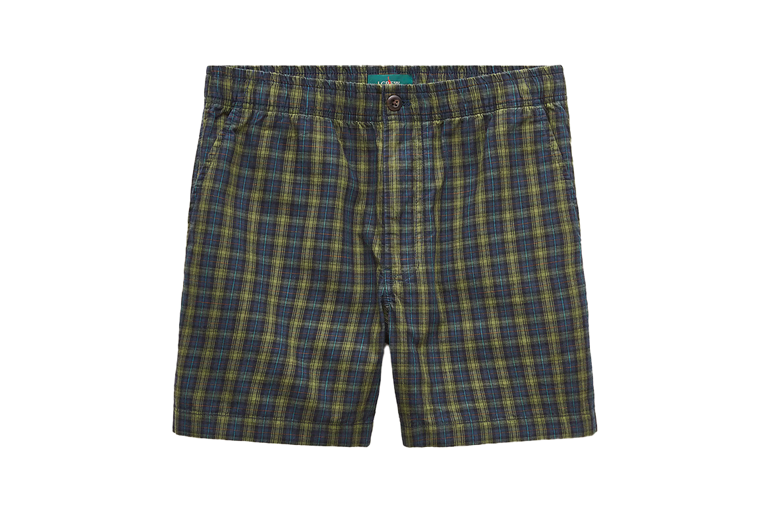 J.Crew 5.5″ Cotton Plaid Pier Short