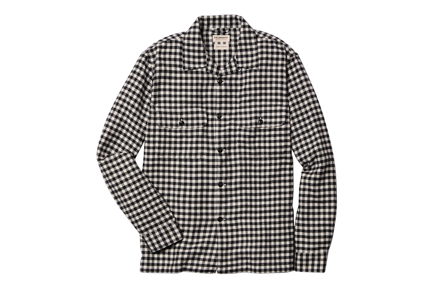 Fieldworth Flannel Camp Collar Overshirt