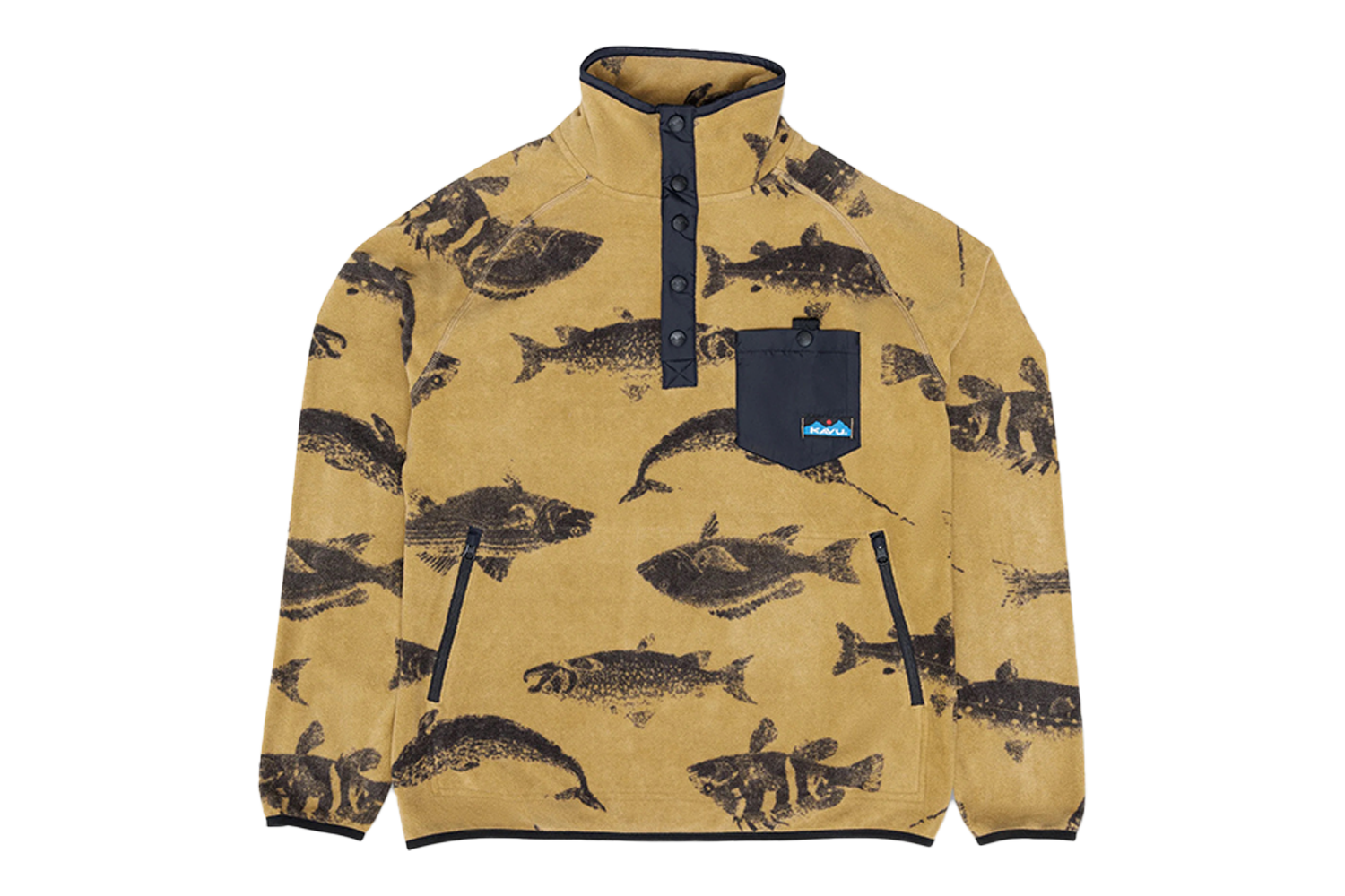 Kavu Teannaway Snap-Neck Fleece