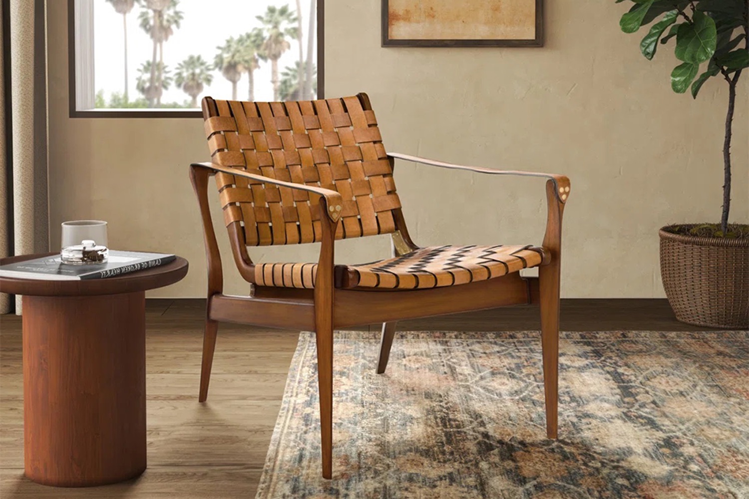 These On-Sale Leather Armchairs Are Luxury Hotel-Approved