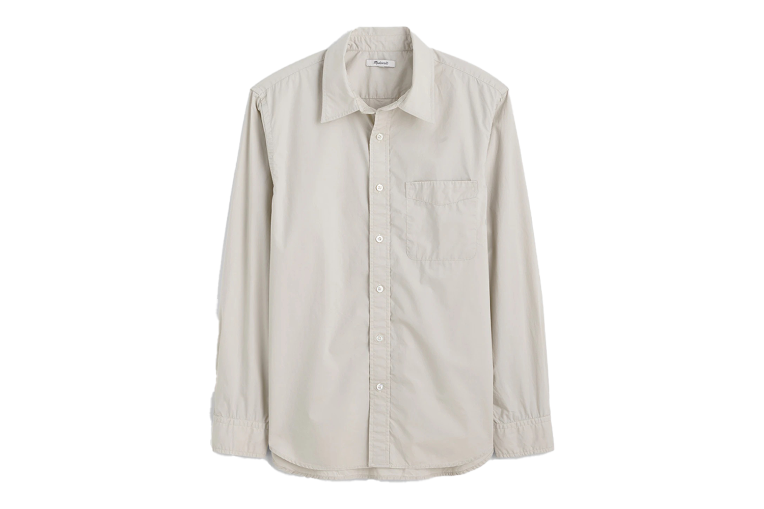 Madewell Crisp Poplin Button-Up Shirt