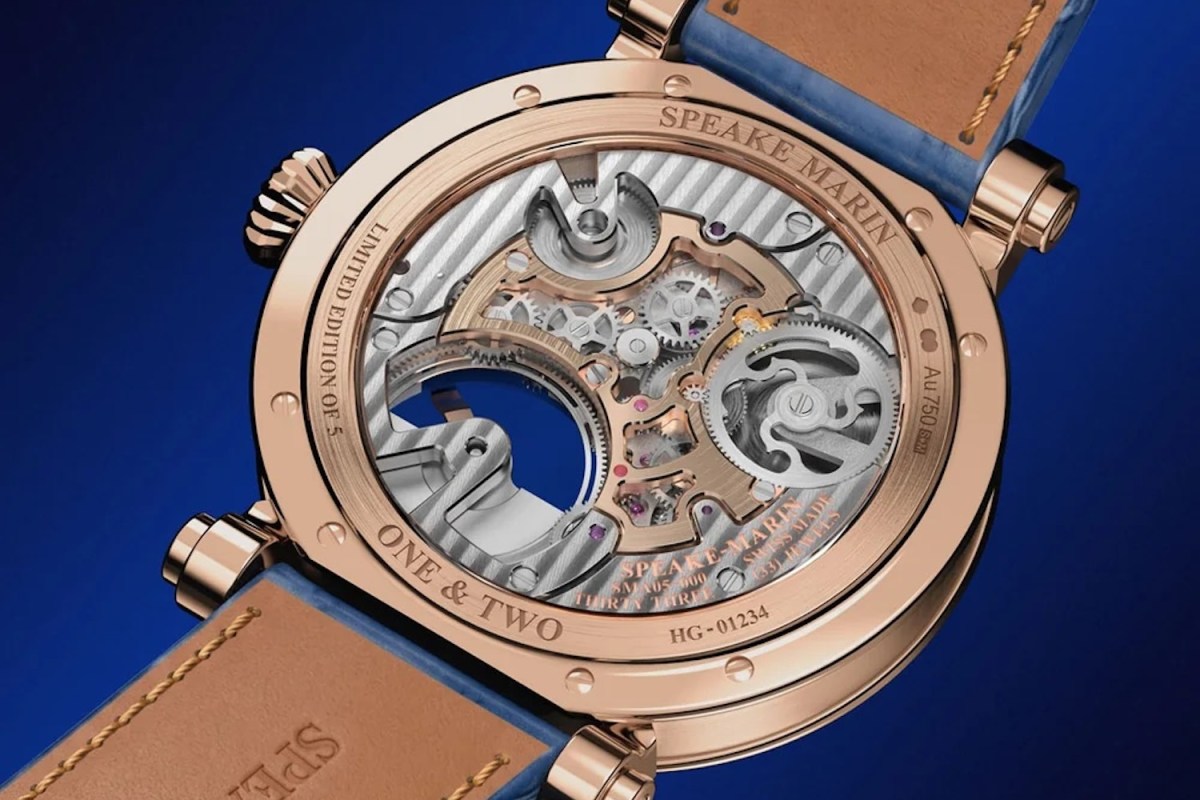Speake Marin Tourbillon Royal Blue Openworked