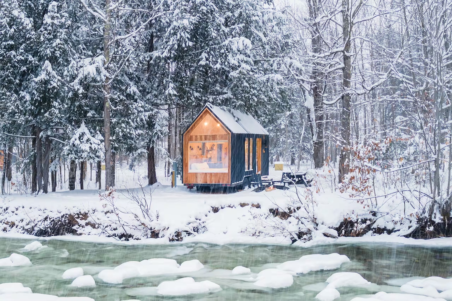 Cabin Hygge at Lumen Nature Retreat — Woodstock, New Hampshire