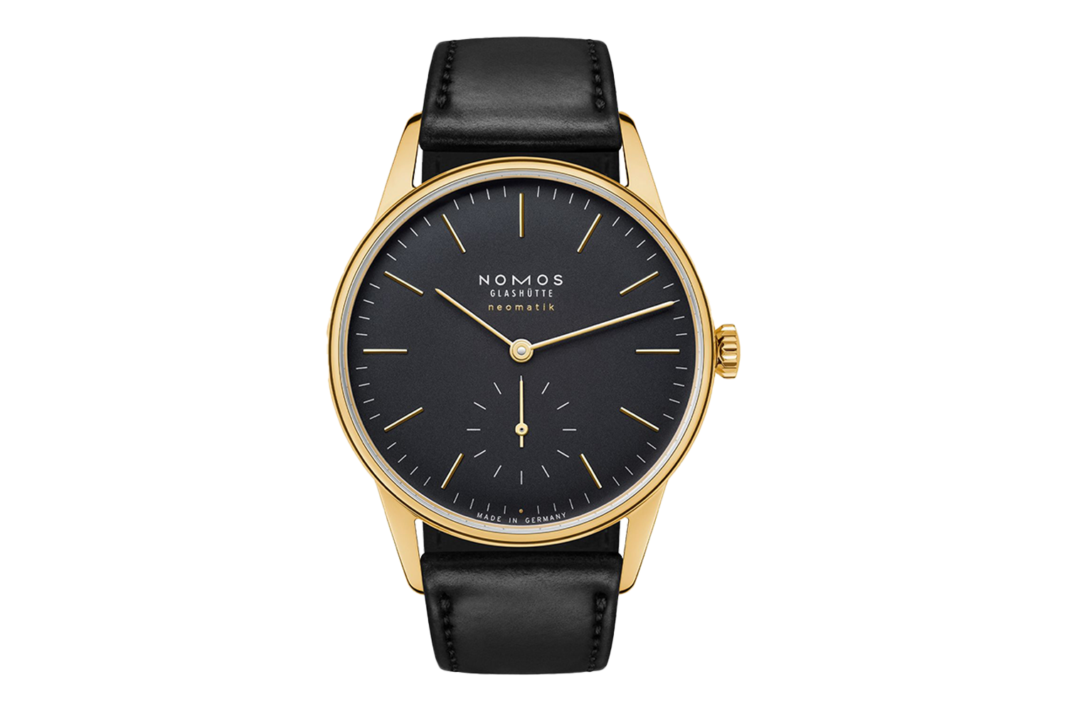 NOMOS Glashütte Orion Gold Neomatik New Black