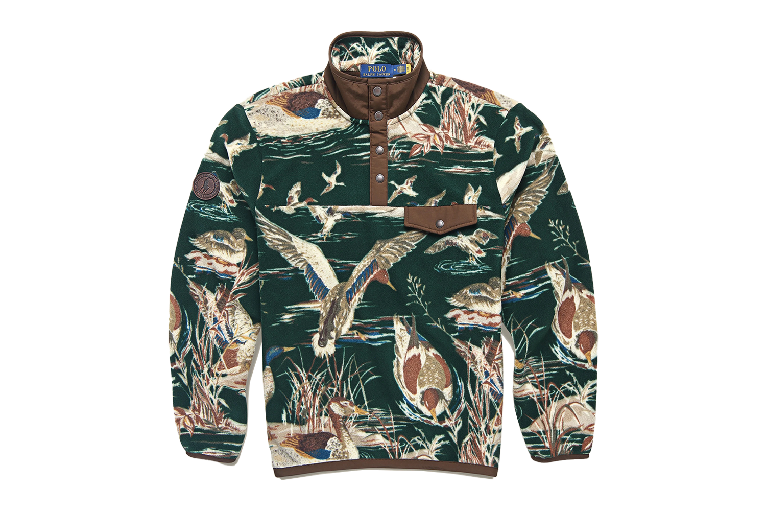 Polo Ralph Lauren Duck Pond Snap-Mock Pullover