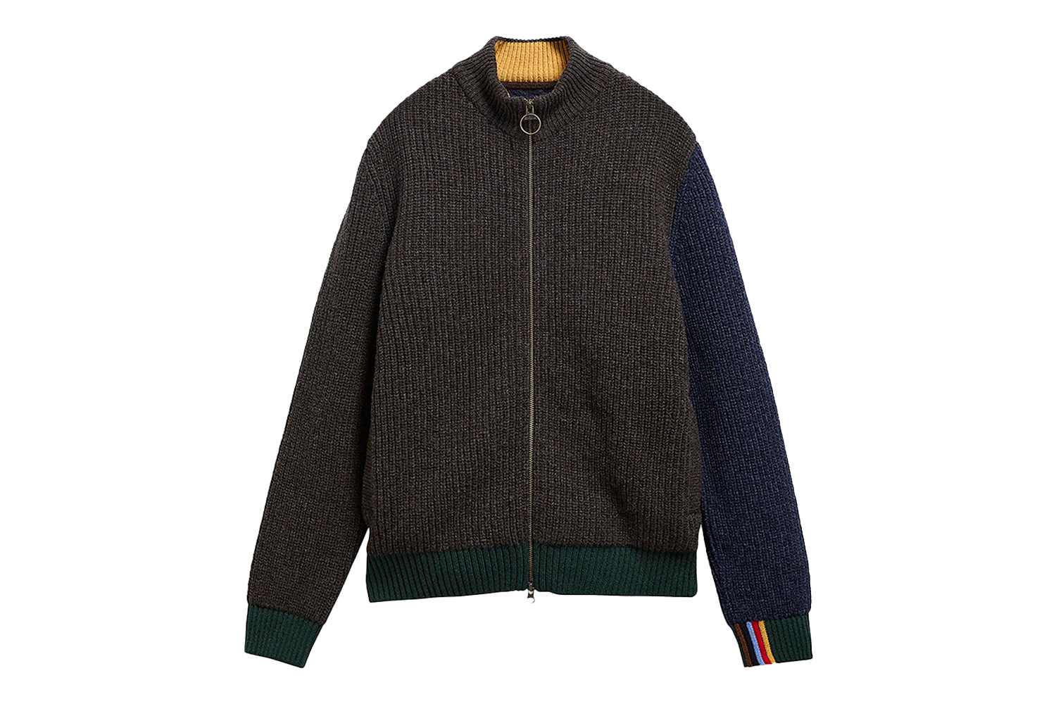 Paul Smith Loves Barbour Gamefair Wool Cardigan
