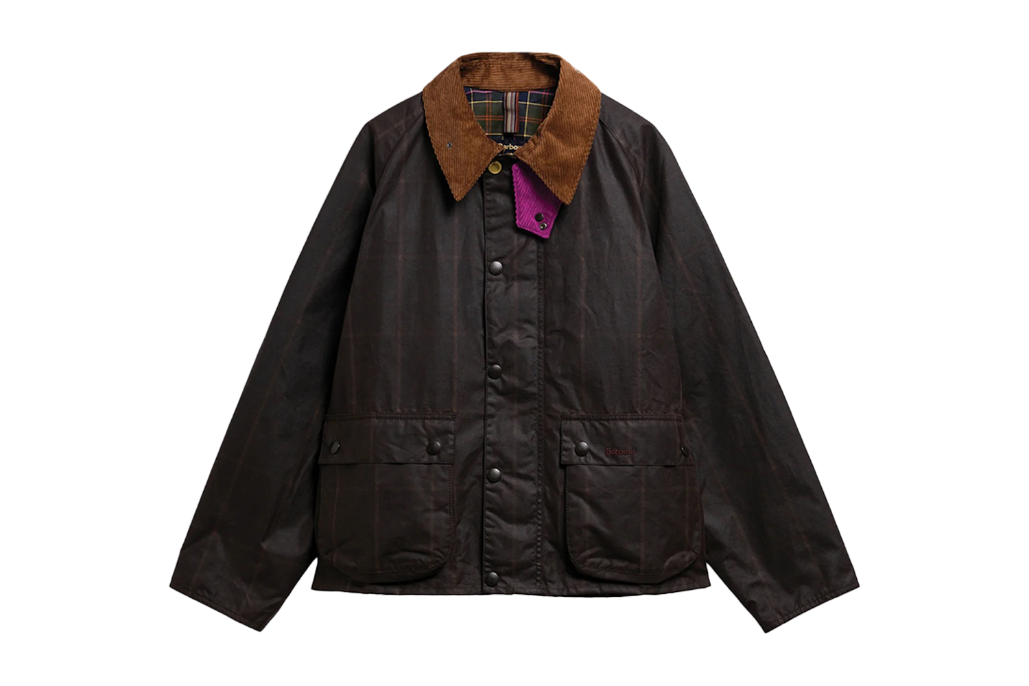 Paul Smith Loves Barbour Transport Windowpane Waxed Jacket