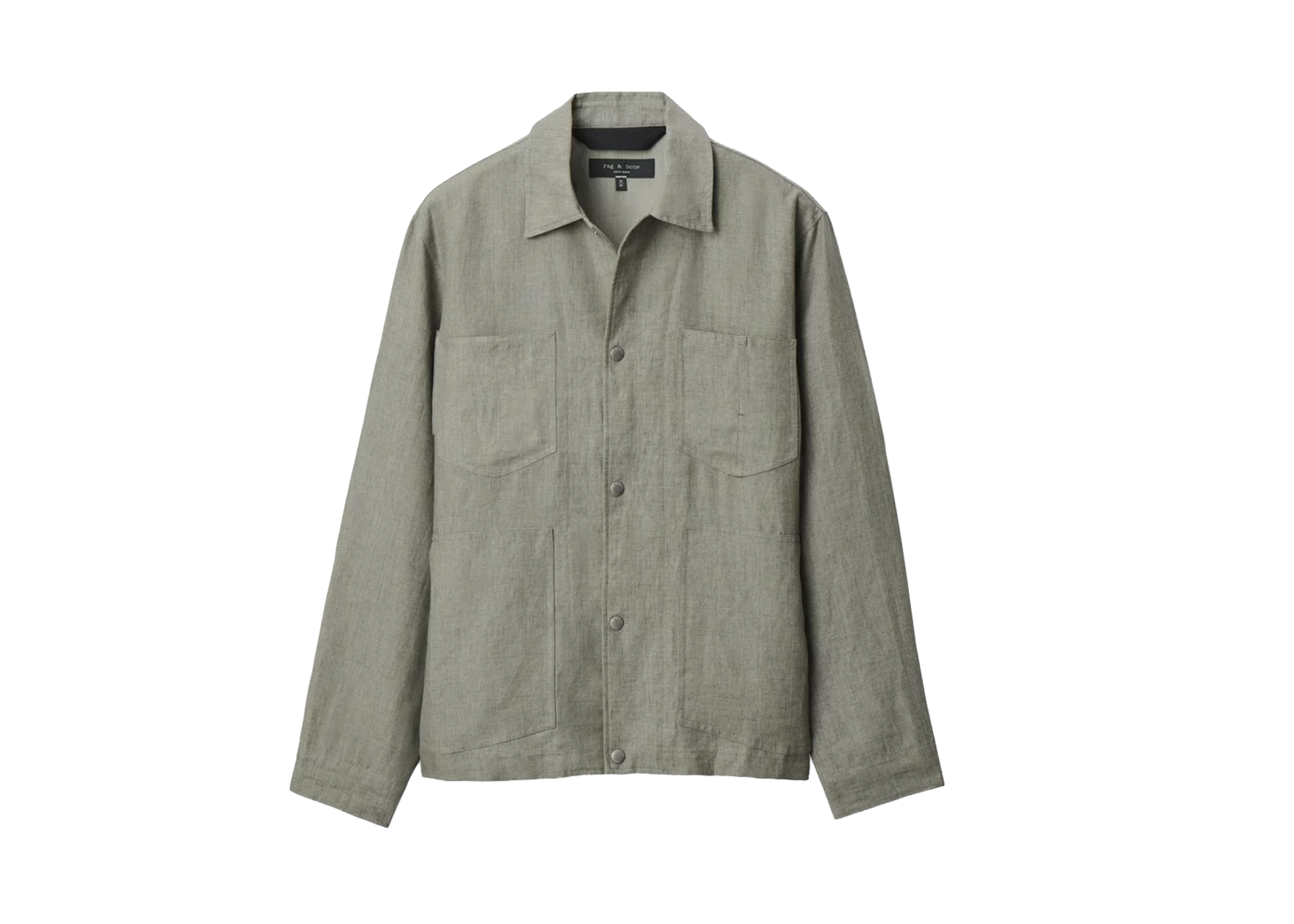 Rag & Bone Calder Linen Workwear Jacket