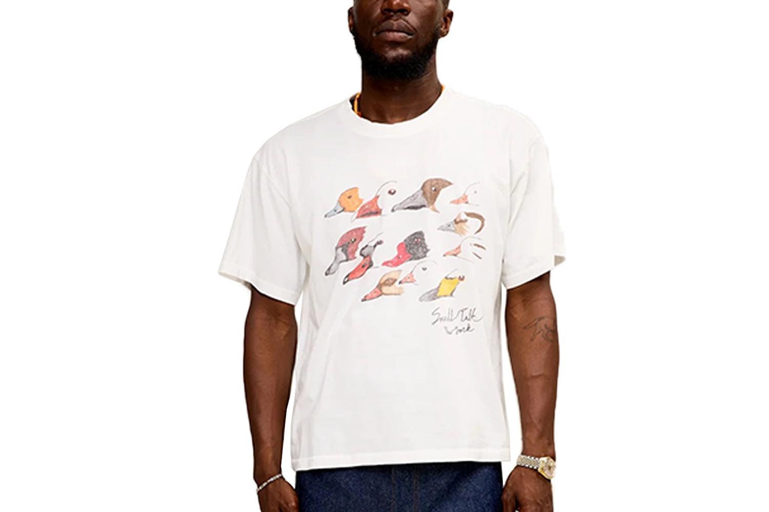 Small Talk Studio Hand Illustrated Ducks T-Shirt