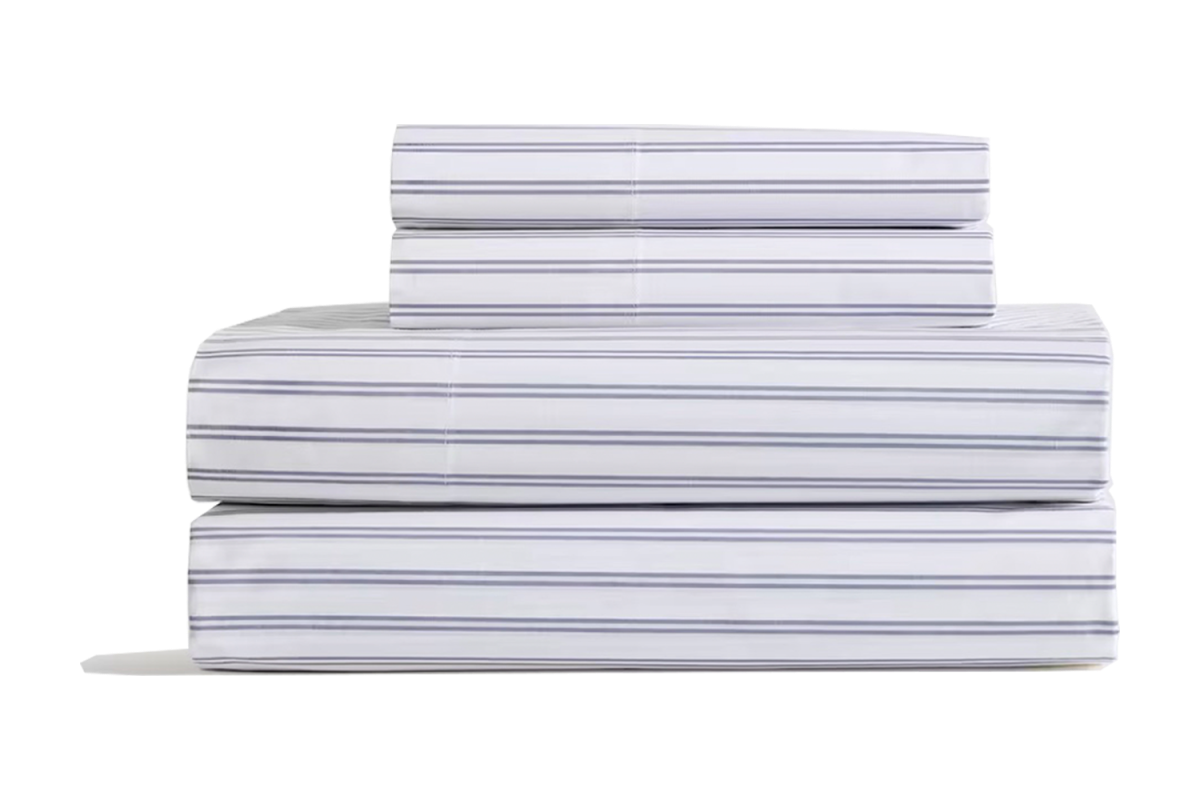 Quince Organic Crisp Percale Sheet Set