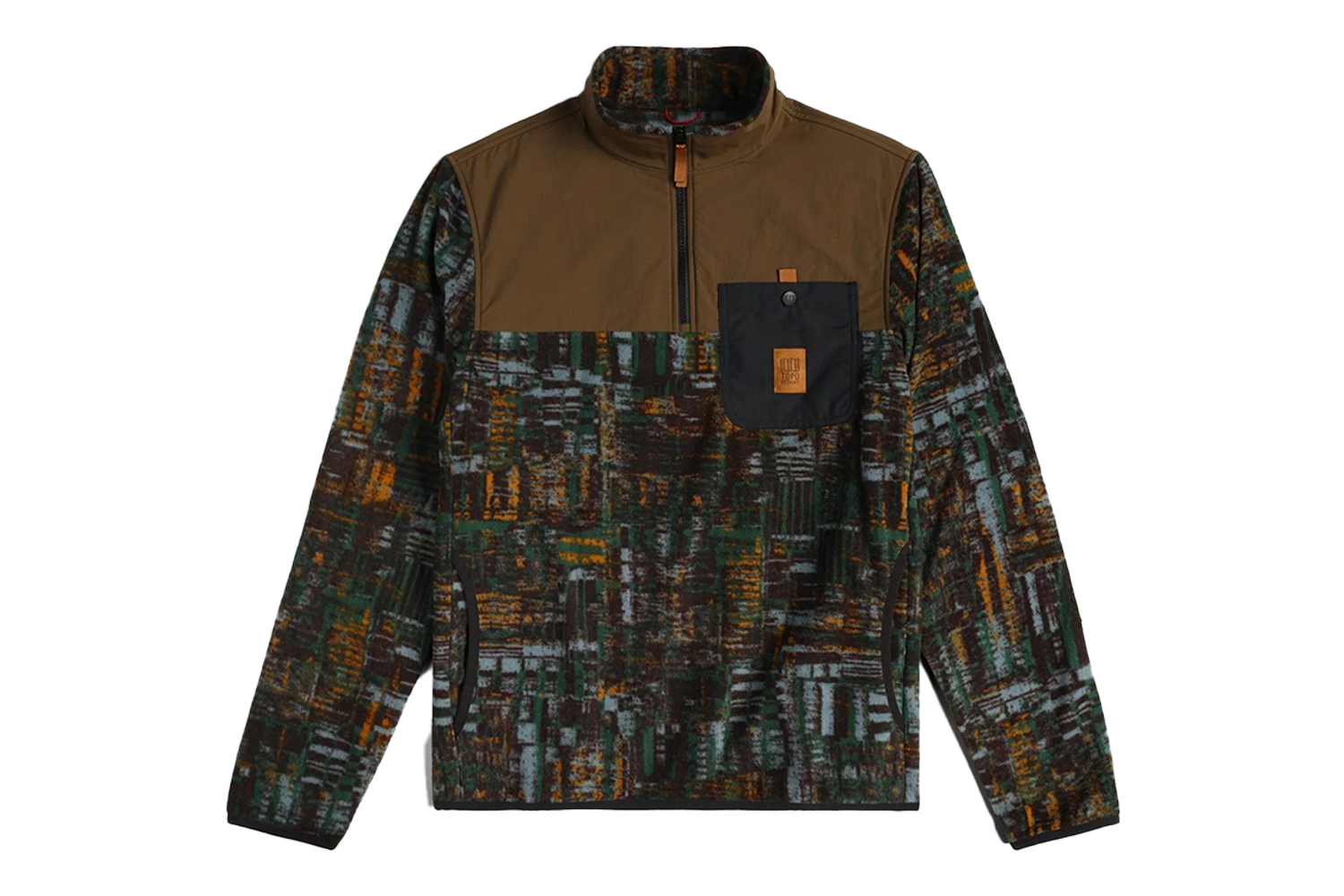 Topo Designs Vista Quarter-Zip Lightweight Fleece