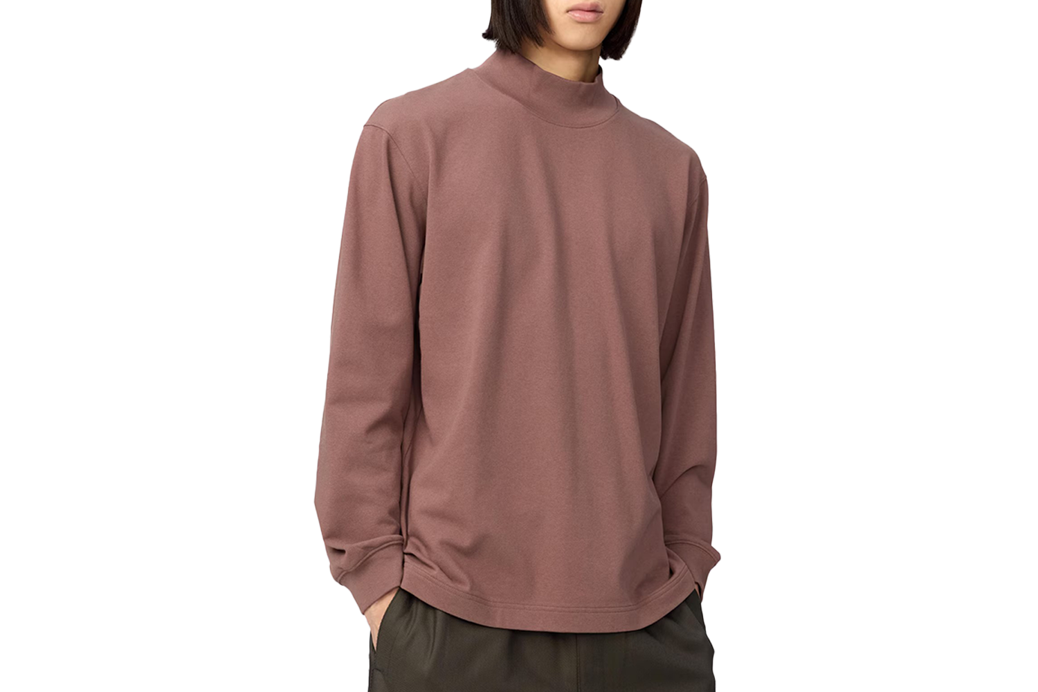 Uniqlo U Mock Neck T-Shirt