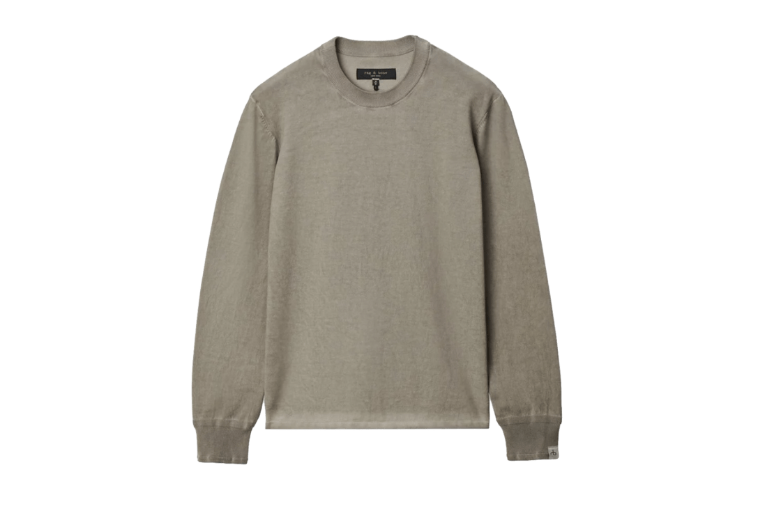 Rag & Bone Washed Cotton Sweater