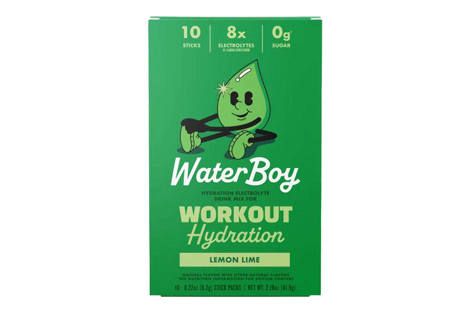 Water Boy Workout Hydration Electrolyte Mix (30-Pack)