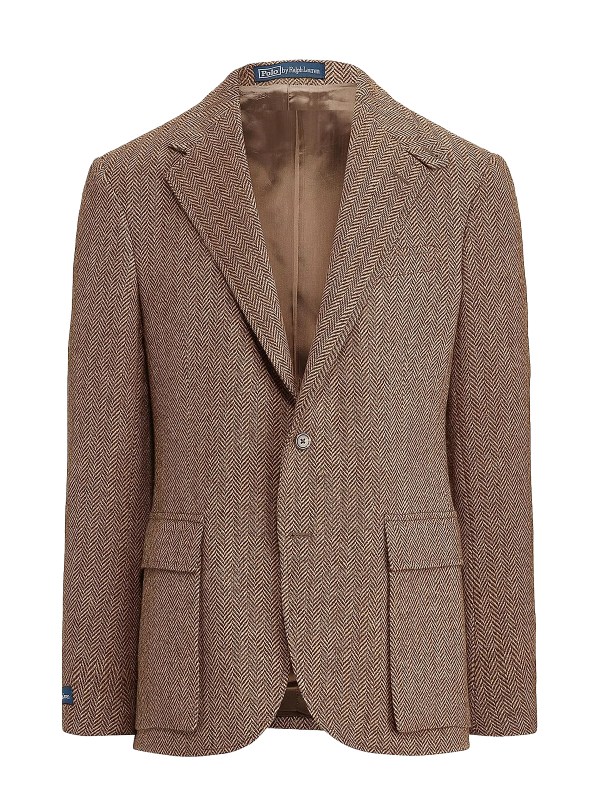Polo Ralph Lauren RL67 Herringbone Wool Sport Coat