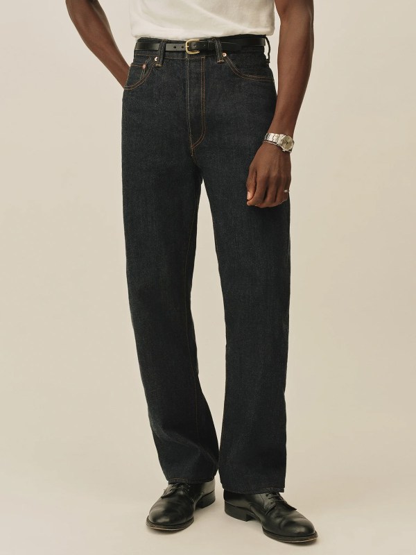 Buck Mason Japanese Loomstate Selvedge Full Saddle Jean