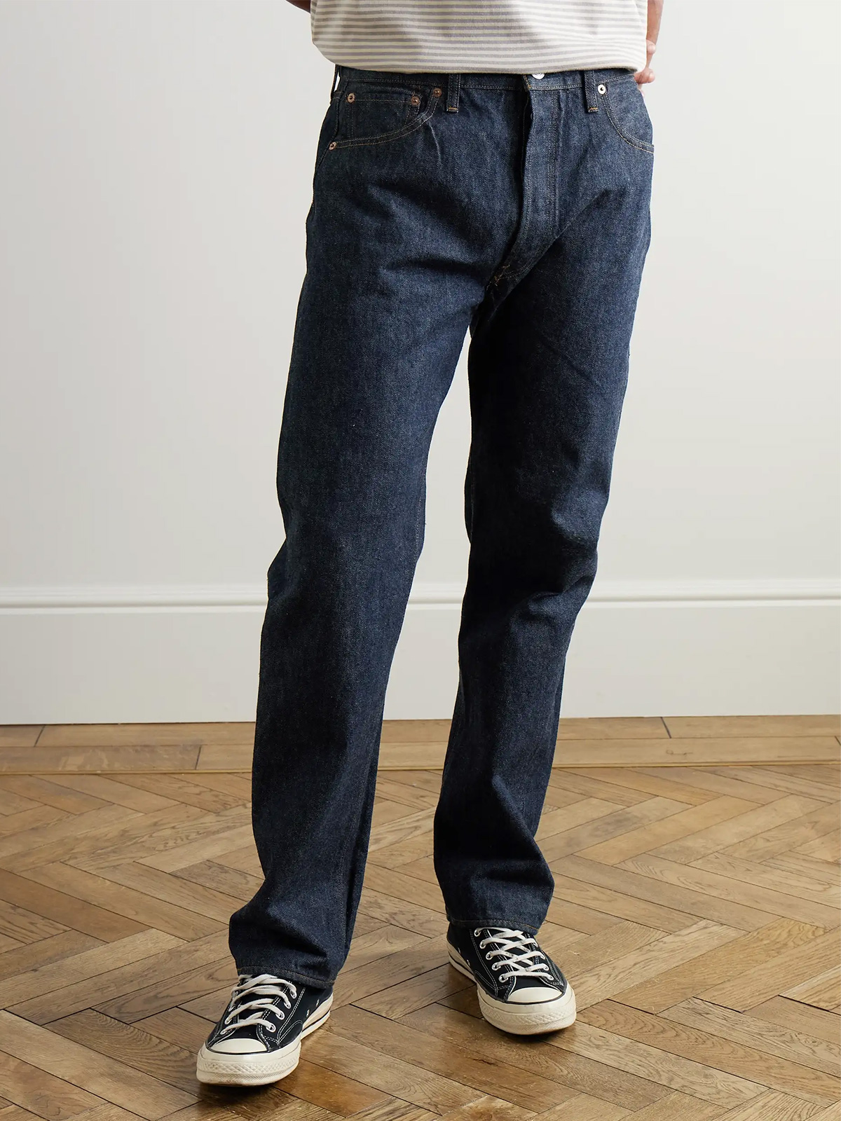 Orslow Straight-Leg Selvedge Jeans
