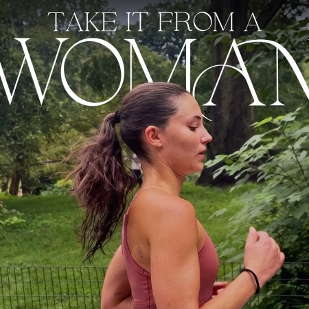 Runner Yvonne Wegener in action
