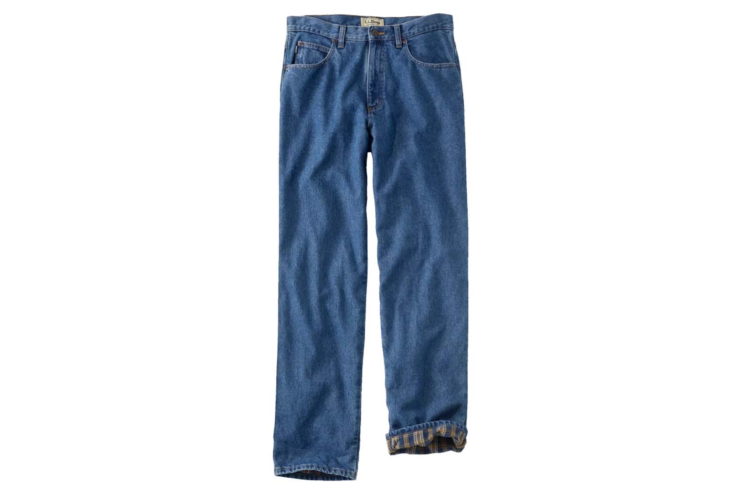 L.L.Bean’s Cold-Crushing Flannel-Lined Jeans Are on Sale
