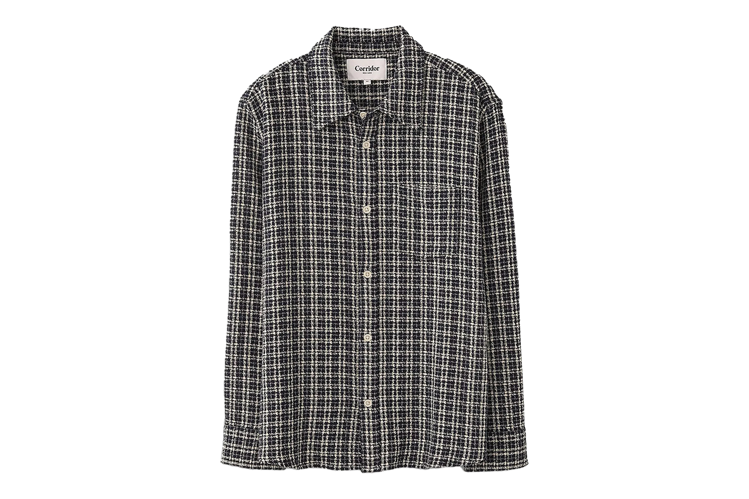 Corridor Reverse Tweed Snow Check Shacket