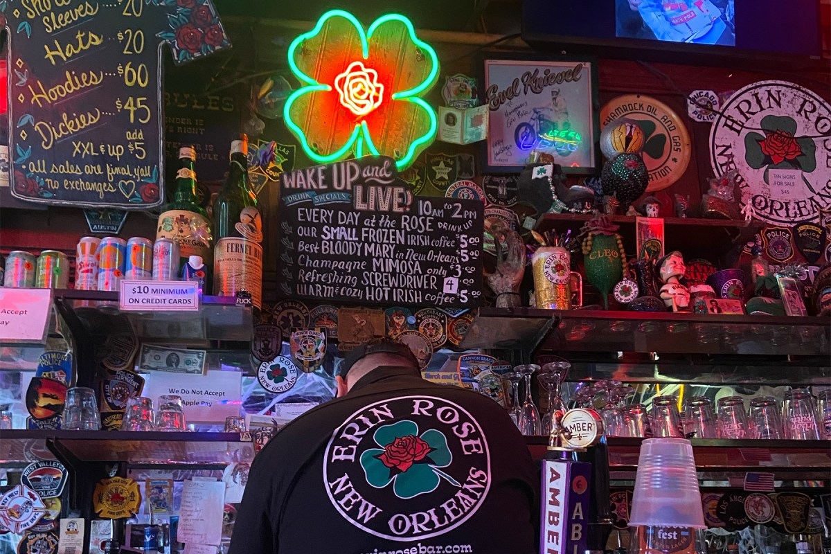 Erin Rose has been serving frozen Irish Coffees just off Bourbon Street for 25 years. We asked bartenders why it remains a local favorite.