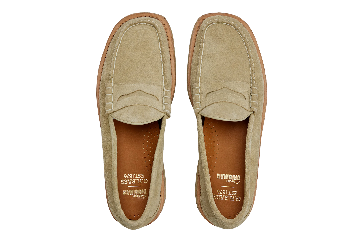Clarks Original x G.H.Bass Wallabee Weejuns Loafer