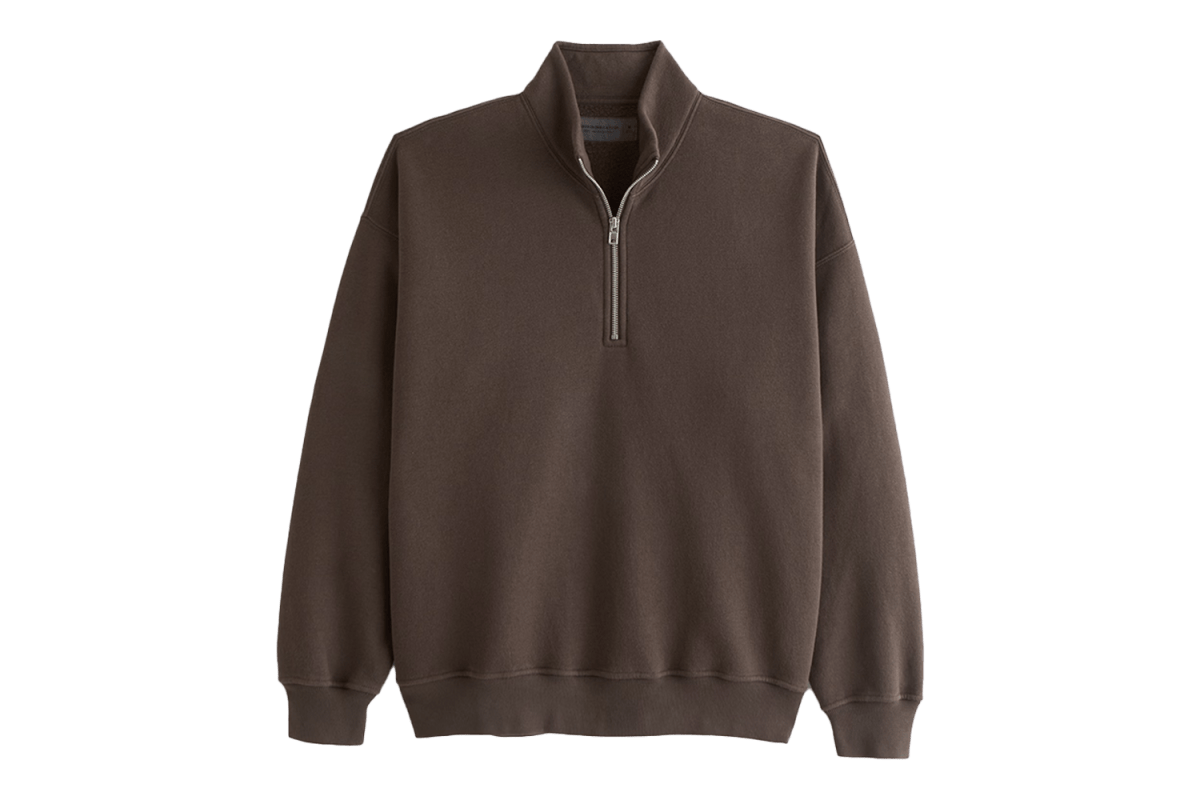 Abercrombie & Fitch Essential Half-Zip Sweatshirt