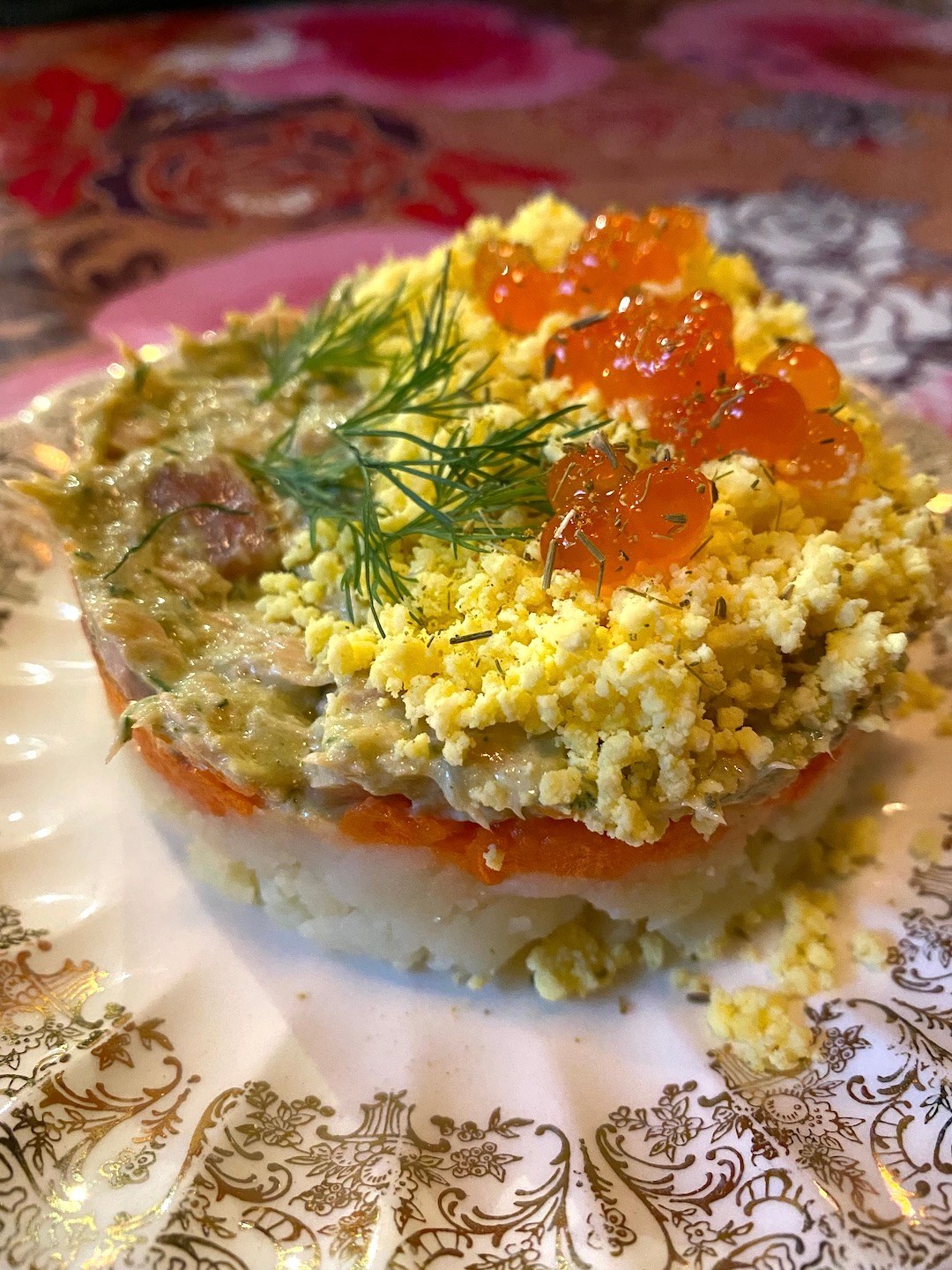 Herring Under a Fur Coat at Kachka