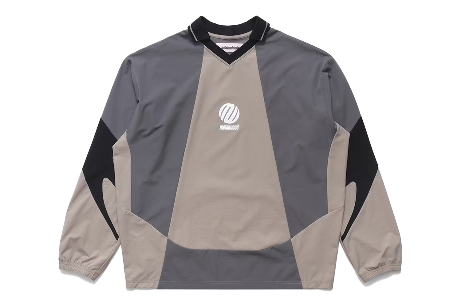 Metalwood Machine Long Sleeve Polo