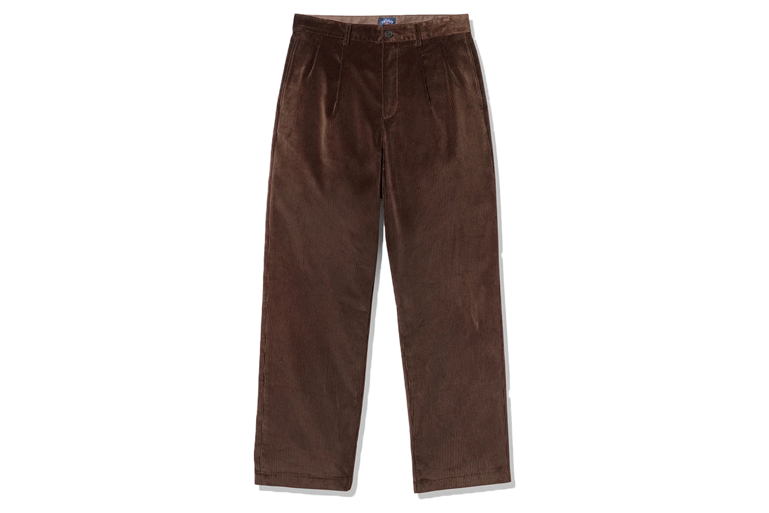 Noah Double-Pleat Corduroy Pant