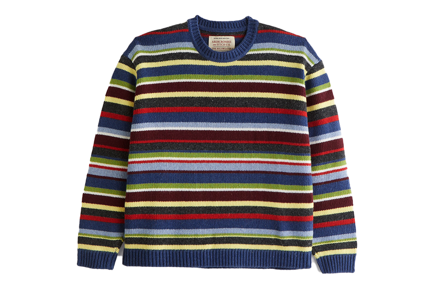 Abercrombie & Fitch Striped Crew Sweater