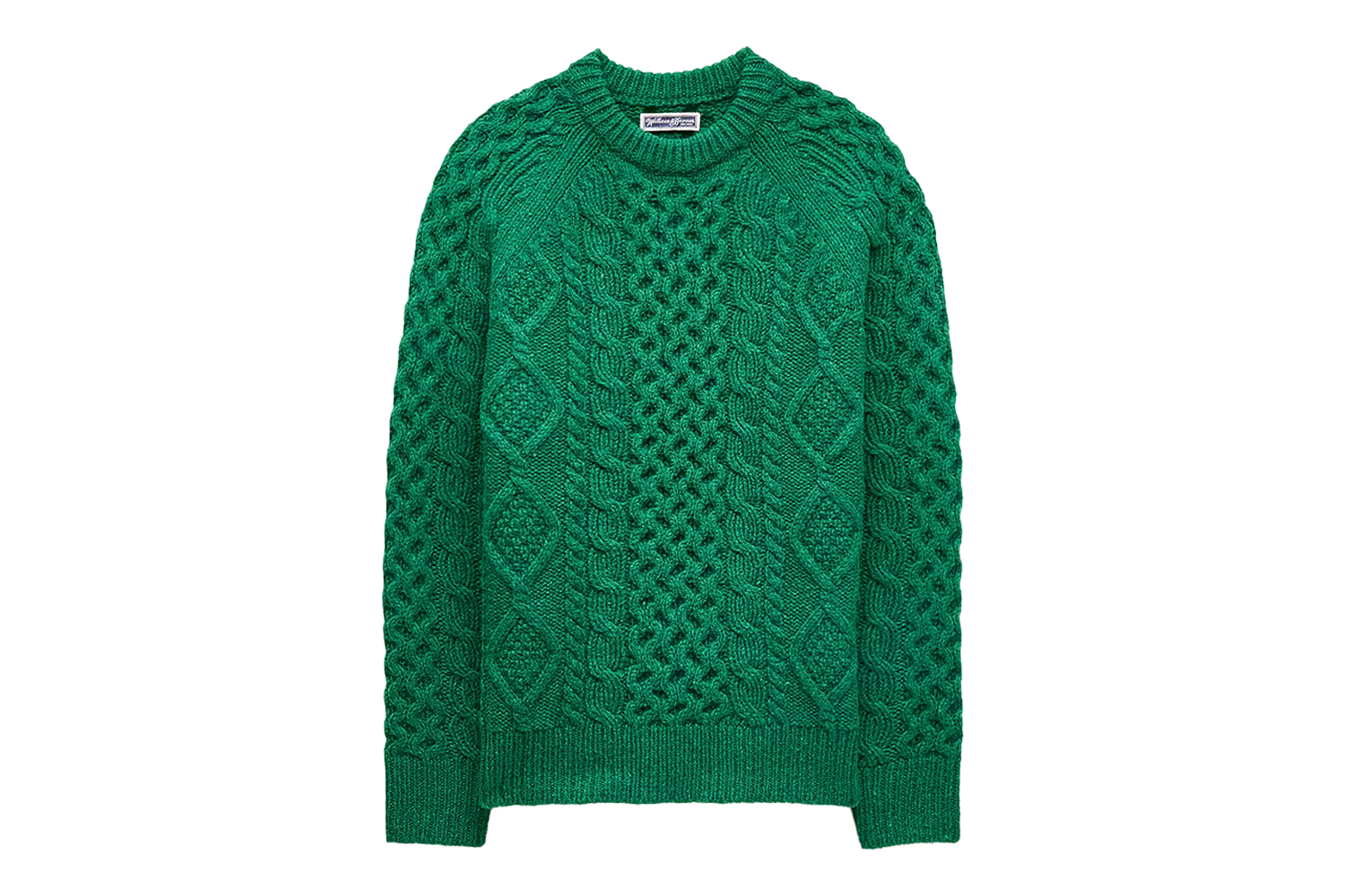 Wallace & Barnes Wool Cable-Knit Sweater