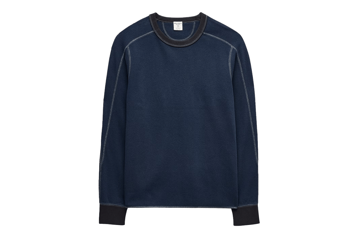 Wallace & Barnes Thermal-Knit Crewneck
