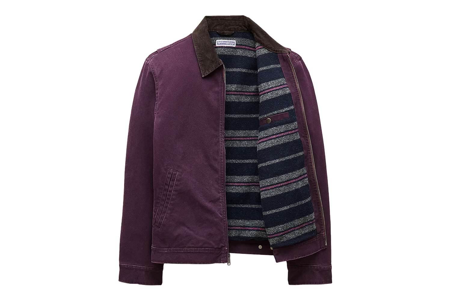 Wallace & Barnes Lined Canvas Work Jacket