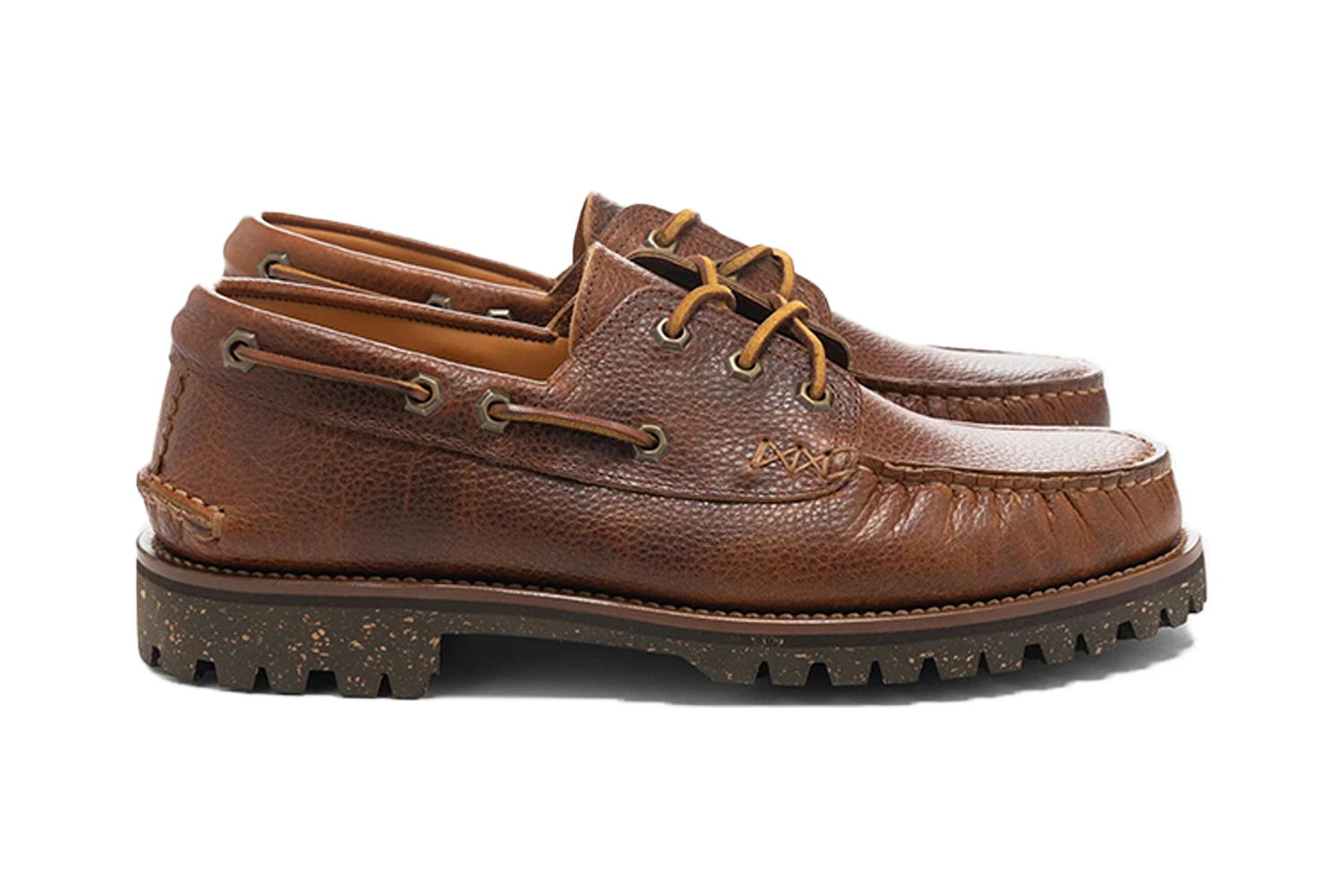 Yuketen Italian Hex Eye Boat Shoe