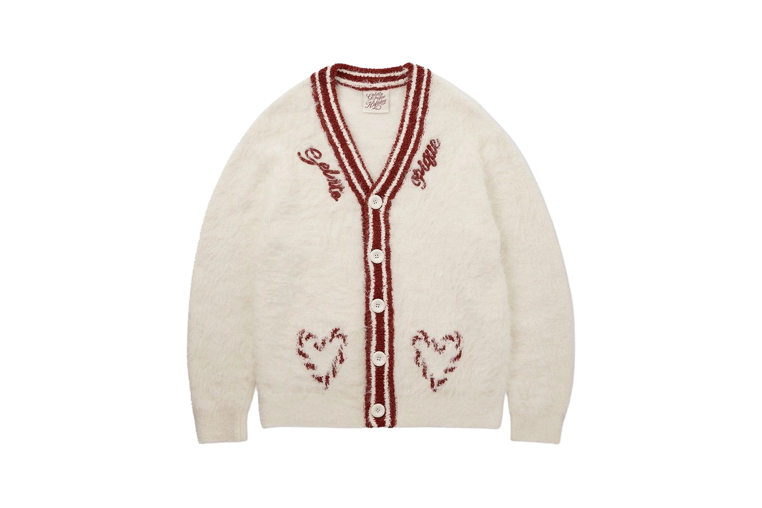 Gelato Pique Feather Cardigan